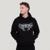 GymBeam Mikina Thorn Black