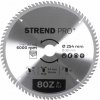 Kotúč Strend Pro TCT 254x3.0x30/20 mm 80T, na drevo, pílový, SK plátkami