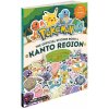 POKEMON OFFICIAL STICKER BK KANTO REGION