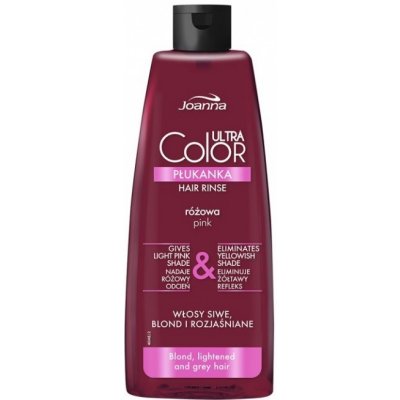 JOANNA Ultra Color PINK Hair Rinse 150ml - tónovacia vlasová voda (preliv) - ružová