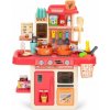 ECOTOYS Kuchynka so zvukmi a svetlami ružová