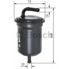0986450106 - Palivový filter BOSCH