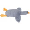 Aga4Kids Plyšový vankúš Hus Šedá 50 cm