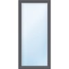 Aron Basic jednokrídlové biele/antracit 1000 x 2000 mm pravé