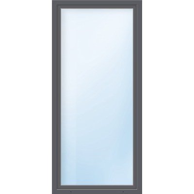 Aron Basic jednokrídlové biele/antracit 1050 x 2050 mm pravé