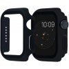 eses Ochranné puzdro s tvrdeným sklom pre Apple Watch 38/40/41/42/44/45 mm Veľkosť púzdra: 42mm (Series 1,2,3), Farba: čierna