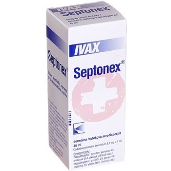 Septonex sprej 45 ml od 3,27 € - Heureka.sk