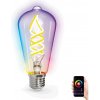 Aigostar B.V. | LED RGBW Stm. žiarovka FILAMENT ST64 E27/4,9W/230V 2700-6500K Wi-Fi - Aigostar | AI0398