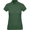 B&C Polokošile Inspire Polo, z bio bavlny, krátký rukáv, dámská COT01044054002-bottle gree M Zelená lahvově