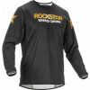 Dres FLY RACING Kinetic Rockstar (čierna/zlatá) S