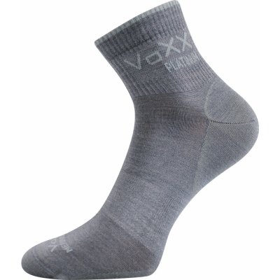 Voxx pánske ponožky so zosilnenou pätou Radik svetlo šedá