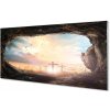 Sklenený obraz Cave prekročí vtáky 100x50 cm