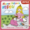 Maľovanie vodou Princezny