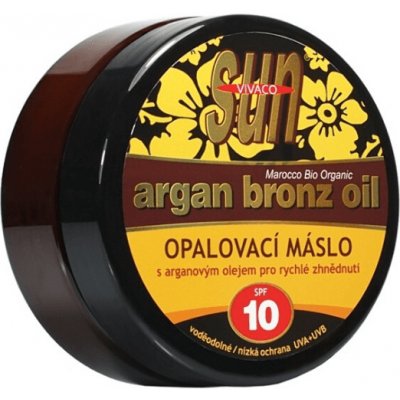 Maslo s arganovým olejom pre rýchle zhnednutie SPF10 VIVACO 200 ml