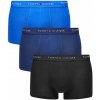 Pánske boxerky Tommy Hilfiger Signature Cotton Essentials 3P - blue/navy/black - Viacfarebný (L)