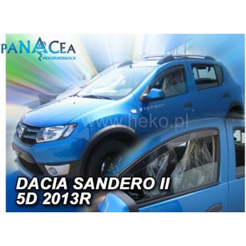 Deflektory Dacia SANDERO STEPWAY 2012-2020