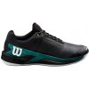 Pánska tenisová obuv Wilson Rush Pro 4.0 Clay Black/Black EUR 42