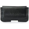 Puzdro kožené opaskové Forcell 200A (Model 14) - čierne crack