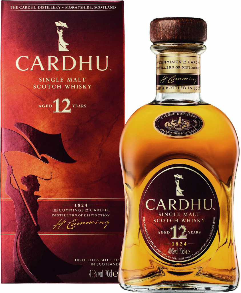 Cardhu 12y 40% 0,7 l (kartón)