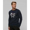 Rossignol Jacquard Crew Neck pánsky vlnený sveter