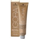 Farba na vlasy Schwarzkopf Igora Royal Absolutes 7-50 stredná blond zlatá prírodná 60 ml