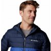 Columbia Powder Lite 2 Hooded Jacket Pánska Bunda Farba: Mountain Blue, Collegiate Navy, Veľkosť: 1XL 2086942433