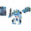 Teddies Transformer auto/robot plast 14cm modrý na kartě 17x26x6cm