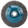 MAKITA miskovitá kefa z oceľového drôtu, vlnitý drôt 0,3 mm, 115 mm D-39849