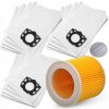 Syntetické vrecko do vysávača pre WD2Plus WD3 KWD1 KWD2 KWD3 SE4001 SE4002 15 ks