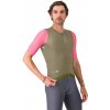 Castelli Corretto jersey, Elmwood/ Rosa giro-White Veľkosť: M Letný dres v pretekárskom užšom strihu
