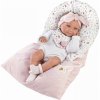Llorens 73901 NEW BORN DIEVČATKO- realistická bábätko s celovinylovým telom 40 cm