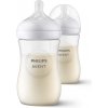 Avent flaša Natural Response priehľadná cumlík s ventilom AirFree 125 ml 1x2 ks