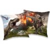 Jerry Fabrics Vankúš Jurský svet Volcano Polyester 40x40