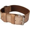 Palkar Obojok z kože hladenice pre psov 75 cm × 40 mm prírodný
