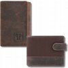 Paolo Peruzzi peňaženka z pravej kože hnedá - pánska