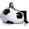 EF1004 Ecopuf Sedací vak ECOPUF - FOOTBALL XXXL - ekokoža E3 - Maslová