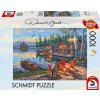 SCHMIDT Břehy jezera Loon Lake New York 1000 dielov