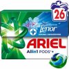 Ariel gélové kapsule Touch of Lenor Fresh Air krabice 26 PD