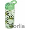 Baagl tritanová fľaša na nápoje so slamkou Futbal, 500 ml