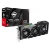 ASRock VGA AMD Radeon RX 9070 XT Steel Legend Dark 16GB, RX 9070 XT, 16GB GDDR6, 3xDP, 1xHDMI