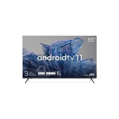 KIVI TV 55U750NB, 55" (140 cm), 4K UHD LED TV, Google Android TV 11, HDR10, DVB-T2, DVB-C, WI-FI, Google Voice Search