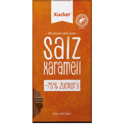 Xucker čokoláda slaný karamel 80 g