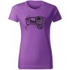 T-ričko Alfa Romeo Giulia GTA dámske tričko Farba trička: Fialová, Farba potlače: Čierna, Veľkosť: L