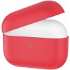 AppleKing silikónový obal pre AirPods 3 - červený - možnosť vrátiť tovar ZADARMO do 30tich dní