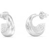 Guess Oceľové náušnice s kryštálmi Moon Drops JUBE06249JWRHT/U
