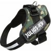 Julius-K9 IDC Postroj, s nápisom, veľkosť 3 Maskáčový