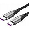 Vention TAEHH Type-C (USB-C) 2.0 (M) to USB-C, (M) 100 W/5 A, 2m, šedý