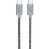 EPICO Opletený kabel USB-C na USB-C 1.2m - vesmírně šedá, 9915141300018