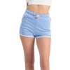 Alpha Industries šortky dámske CONTRAST SHORT SL Wmn Light Blue Farba: modrá, Veľkosti dámske: XS