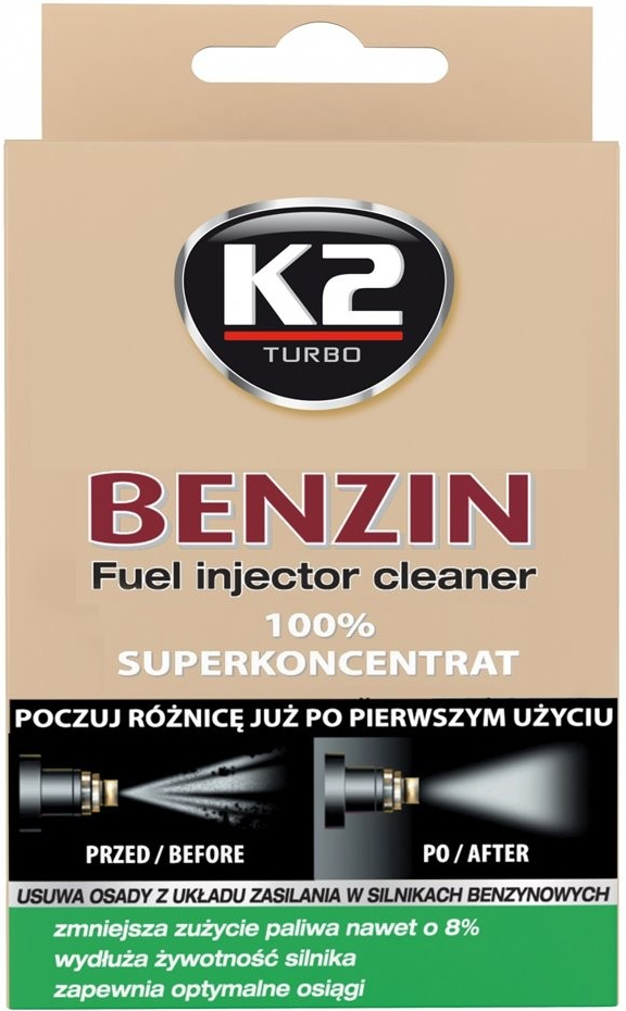 K2 Benzin Fuel Injector Cleaner 50 ml